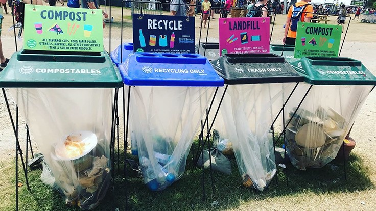 Bonnaroo music festival turns food waste into compost
